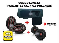 Combo Luneta + 6x9" Bomber 350w + Bomber 6,5" 50w