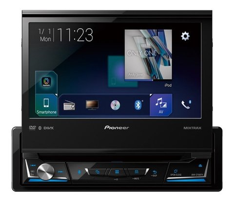 Stereo DVD Pioneer Indash AVH-Z7250BT con Android Auto - Apple Car Play - Bluetooth - USB