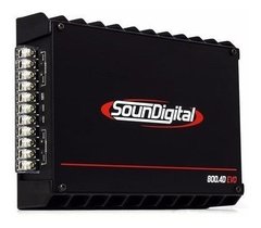 Potencia Soundigital Sd800.4 900w Rms Nano Digital 4 Canales - tienda online