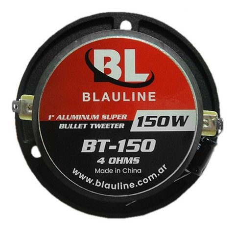 Tweeters Bala (par) 150w 4 Ohms Blauline Bt150
