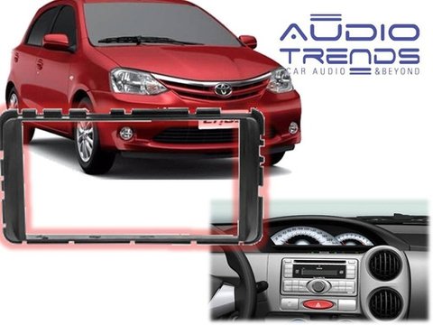 Marco Adaptador Stereo Toyota Etios 2012doble/din