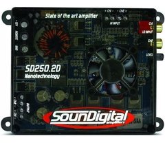 Potencia Soundigital Sd250.2 250w Rms Nano Digital 2 Canales
