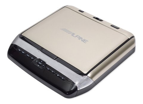 Pantalla de Techo Alpine PKG-RSE3DVD 10. 1" con DVD y 2 Auriculares Inalambricos