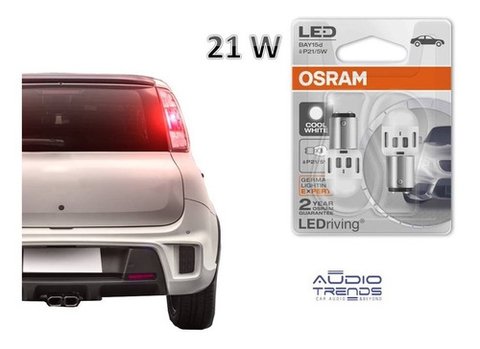 Lamparas Led 1.2w 12v Osram Cool White 6000k Ba15s Reemp.21w
