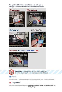 Interface Comando Volante Peugeot/citroen Pg06 - comprar online