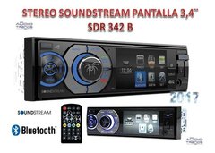 Imagen de Stereo DVD SoundStream VR-345B con USB - SD - BT
