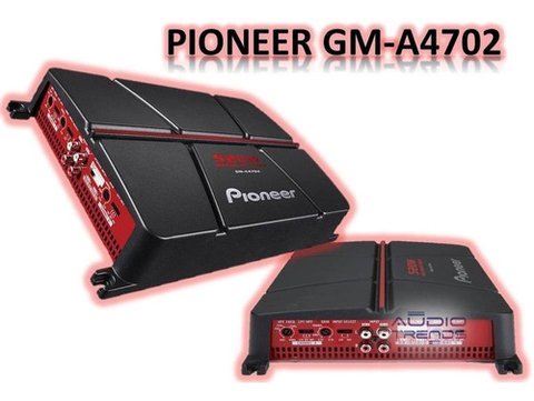 Potencia Pioneer Gm-a4704 4 Ch 520w Max Puentiable 2017 New!
