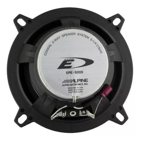 Juego de Parlantes Alpine SPE-5000 5" 2 Vias 35w Reales