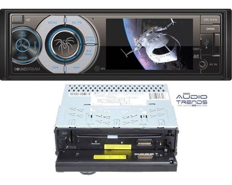 Stereo DVD SoundStream VR-345B con USB - SD - Bluetooth