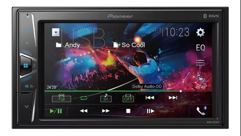 Stereo Pioneer MVH-G215BT con Bluetooth sin CD