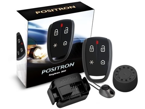 Alarma para Auto Positron Keyless 360 de Impacto con manejo desde la Llave Original