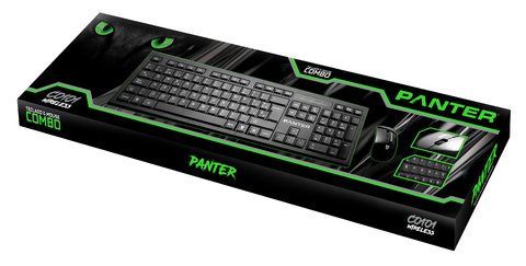 Combo teclado & mouse inalambrico panter CO101