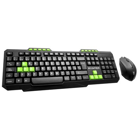 Combo teclado & mouse inalambrico panter CO102