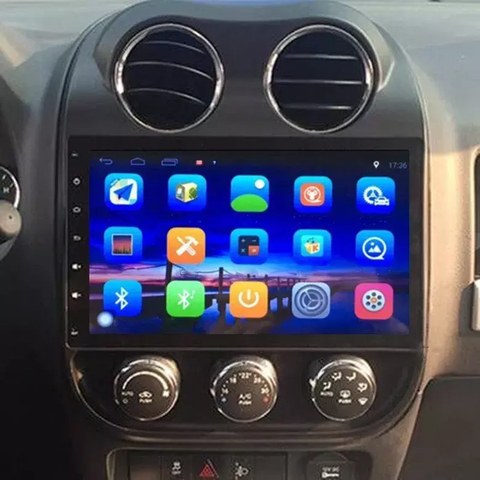 Stereo Multimedia 10" Jeep Patriot / Compass 2010-2015 con GPS - WiFi - Mirror Link para Android/Iphone