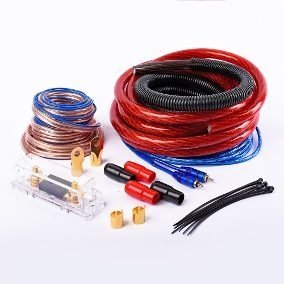Kit De Cables K-009 Blauline / Magixson de 4 Gauge para Potencia 2500w