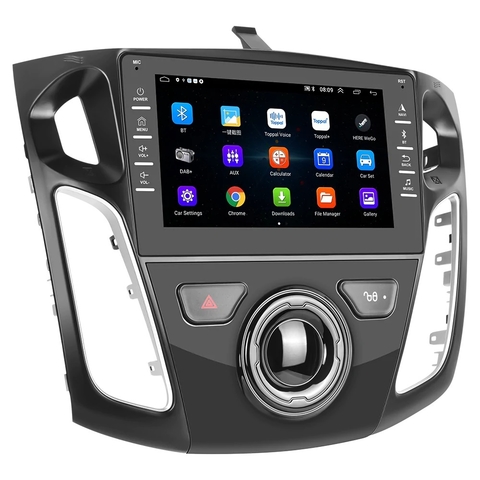 Stereo Multimedia 8" para Ford Focus 3 2014 al 2019 con GPS - WiFi - Mirror Link para Android/Iphone