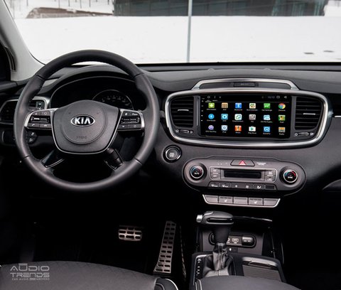 Stereo Multimedia 9" Kia Sorento 2016 con GPS - WiFi - Mirror Link para Android/Iphone