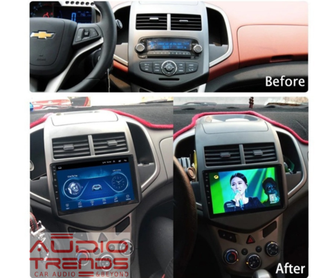 Stereo Multimedia 9" para Chevrolet Sonic con GPS - WiFi - Mirror Link para Android/Iphone