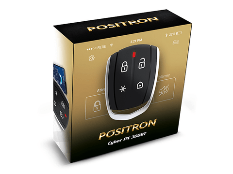 Alarma para Auto Positron PX360BT con Volumetrico Presencia Bluetooth y GPS sin seguimiento
