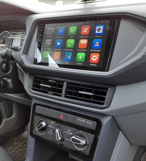 Stereo Multimedia 9" para VW Virtus / T-CROSS 2018-2020 con GPS - WiFi - Mirror Link para Android/Iphone