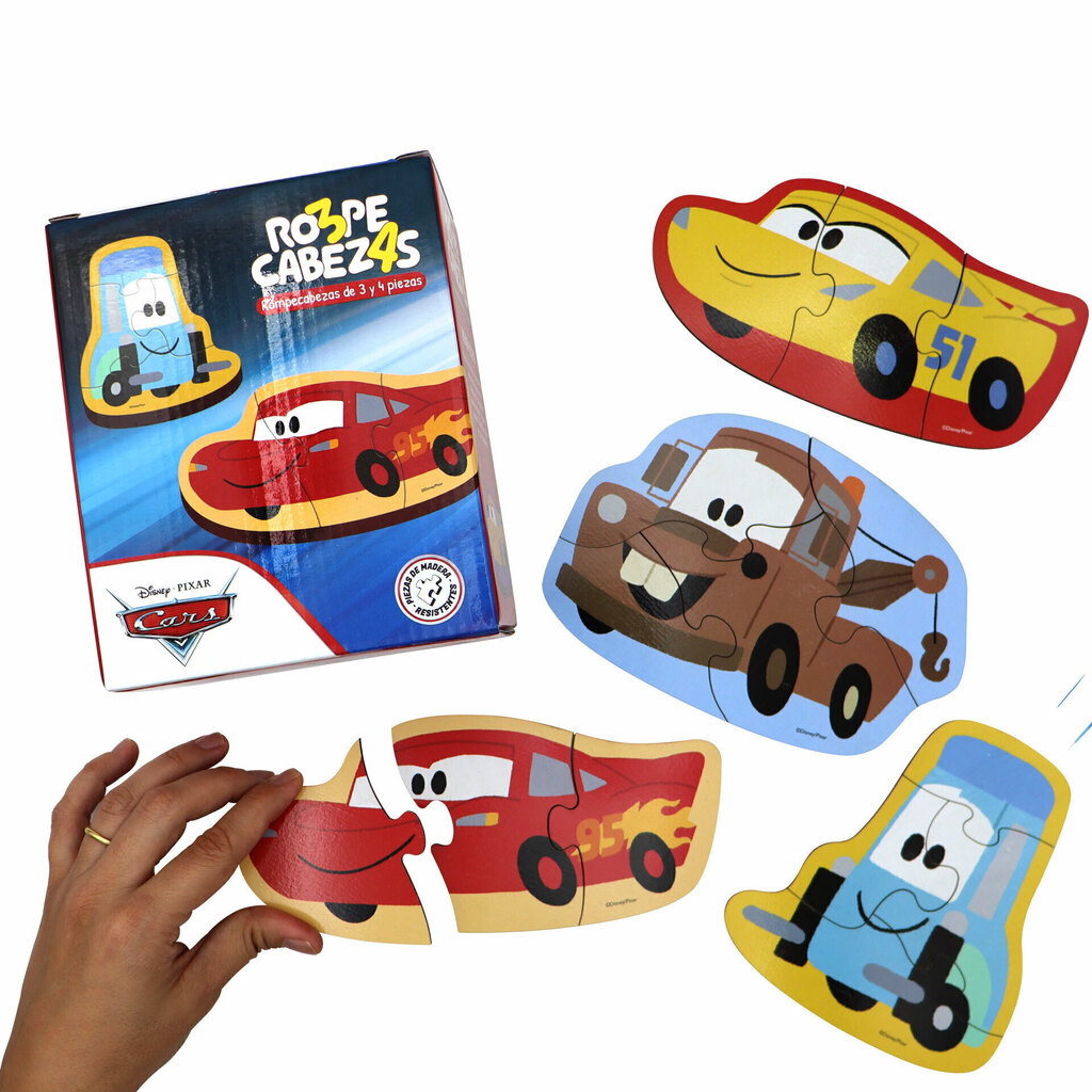 Rompecabezas De Cars Piezas Grandes De 45 Piezas