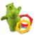 Bimbi Hipopótamo con 2 aritos - comprar online