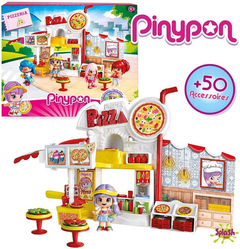 "Pinypon" Playset Pizzeria con figura y accesorios