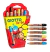 Lapiz Giotto Bebe 6 Colores Con Saca Puntas