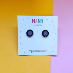 Aros Artesanales Nyla Simple Marrón