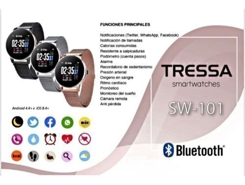 Reloj Tressa Smartwatch Sw-123 gy – Joyas Lan