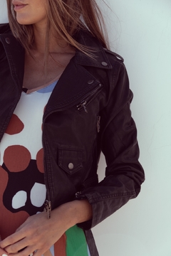 CAMPERA CUERO KISS IMPORTADA - comprar online