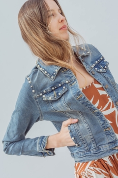 CAMPERA JEAN PERLA IMPORTADA