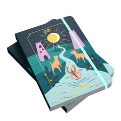 CUADERNO FERA COSIDO 14 X 20 - LA LUNA