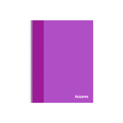 CUADERNO HUSARES TRENDY COLORS A4 - HOJAS RAYADAS [22.3 x 29.7] - LiberArte