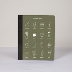 CUADERNO FERA 20 X 25 TAPA BLANDA RAYADO - MATE
