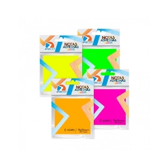 NOTAS ADHESIVAS EZCO NEON 75X75 100HS
