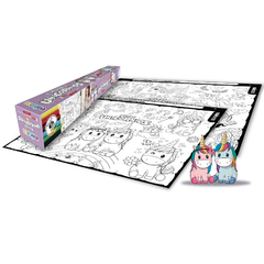 LAMINA P/ COLOREAR Y COLGAR + 6 LAPICES