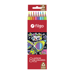 LAPIZ FLÚO FILGO X 8