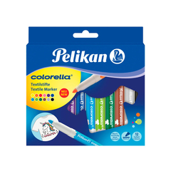 MARCADOR TEXTIL PELIKAN X 12