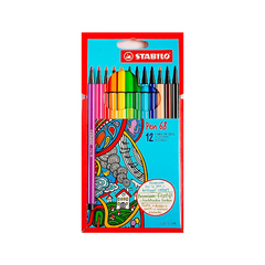 MARCADOR STABILO PEN 68 X 12