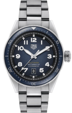 Reloj Hombre Tag Heuer Autavia Calibre 5 Cosc Automatic WBE5116.EB0173, Agente Oficial Argentina - comprar online