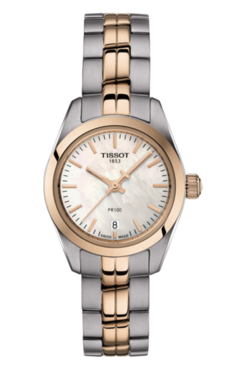 Reloj Tissot PR 100 Lady Small de acero bicolor 101.010.22.111.01