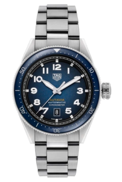 Reloj Hombre Tag Heuer Autavia Calibre 5 Cosc Automatic WBE5116.EB0173, Agente Oficial Argentina