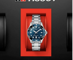 Reloj Mujer Tissot Seastar 1000 - 1202101104100, Agente Oficial en Argentina - Miller Joyeros