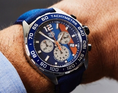 Reloj Hombre Tag Heuer Formula 1 Gulf Limited Edition Chronograph CAZ101N.FC8243 Agente Oficial Argentina en internet