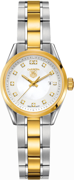 Reloj Mujer Tag Heuer Carrera Mother Of Pearl Combinado WV1450.BD0797 Special Line Agente Oficial Argentina