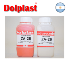 CAUCHO DE SILICONA DOLPLAST ZA26 POR PACK DE 1 KG.