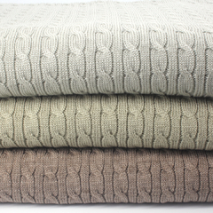 Pie de Cama / Manta Queen Cemento - comprar online