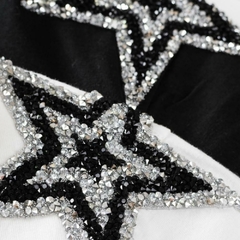 REMERA JERSEY ESTRELLAS BLANCA