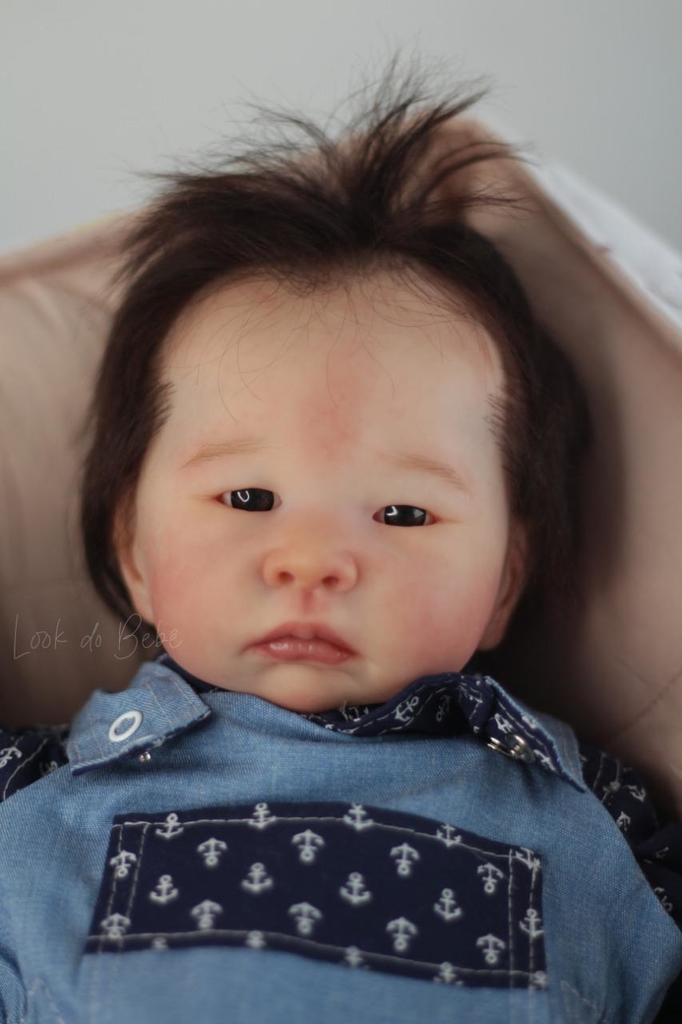 Bebe Reborn Japonês Menino Silicone Super Realista